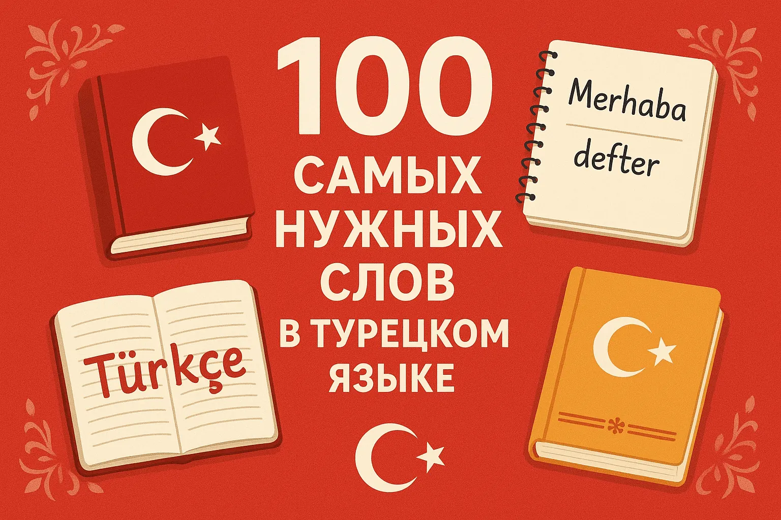 100 самых нужных слов в турецком языке