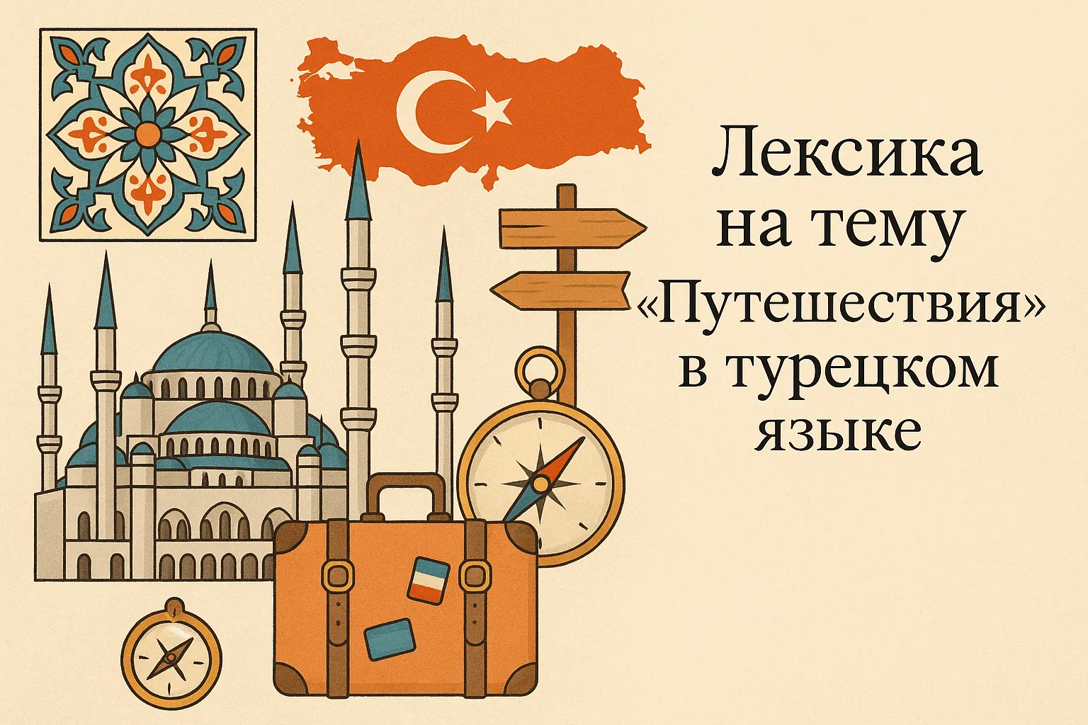Лексика на тему «Путешествия» в турецком языке
