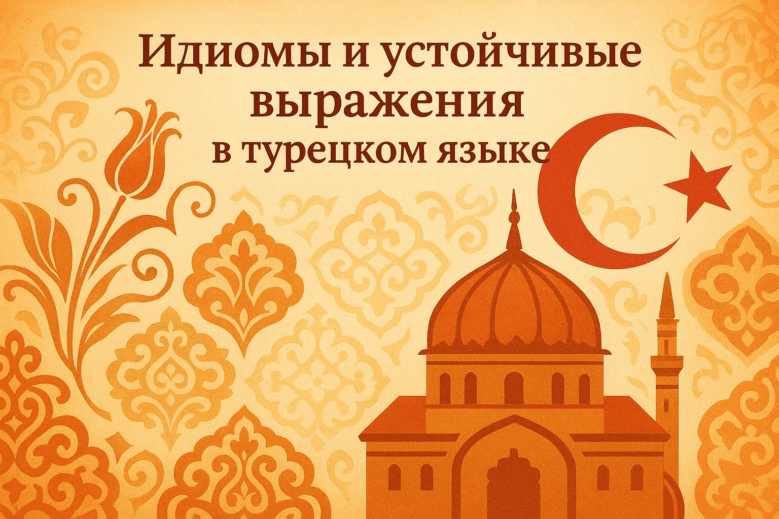 Идиомы и устойчивые выражения в турецком языке