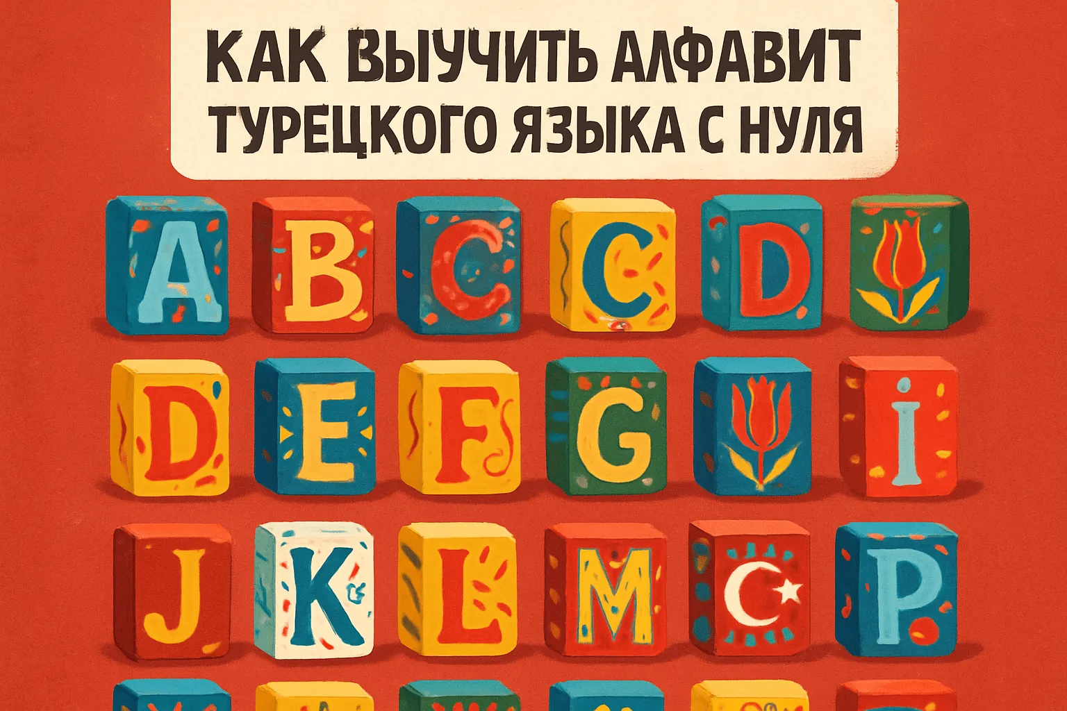 Как выучить алфавит турецкого языка с нуля