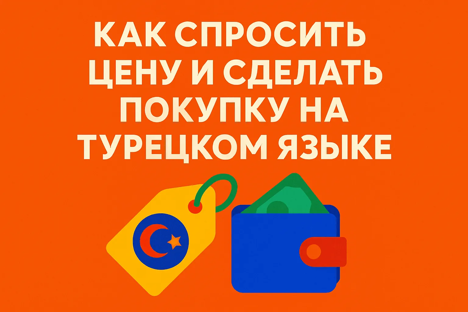 Как спросить цену и сделать покупку на турецком языке