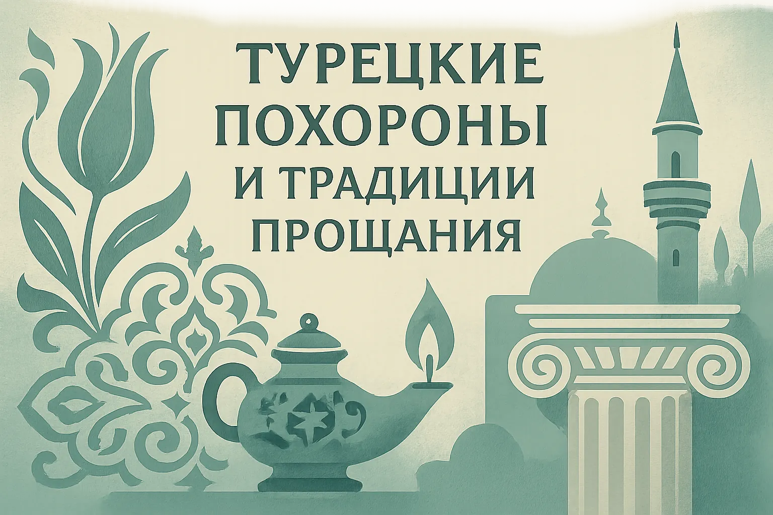 Турецкие похороны и традиции прощания: важная культурная лексика