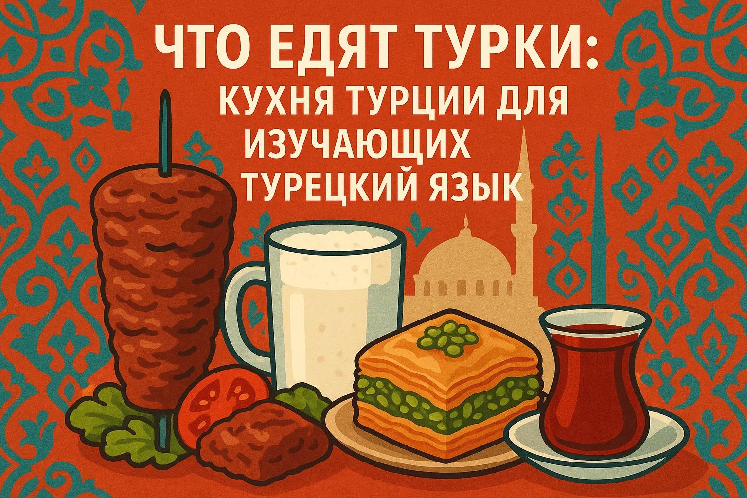Что едят турки: кухня Турции для изучающих турецкий язык