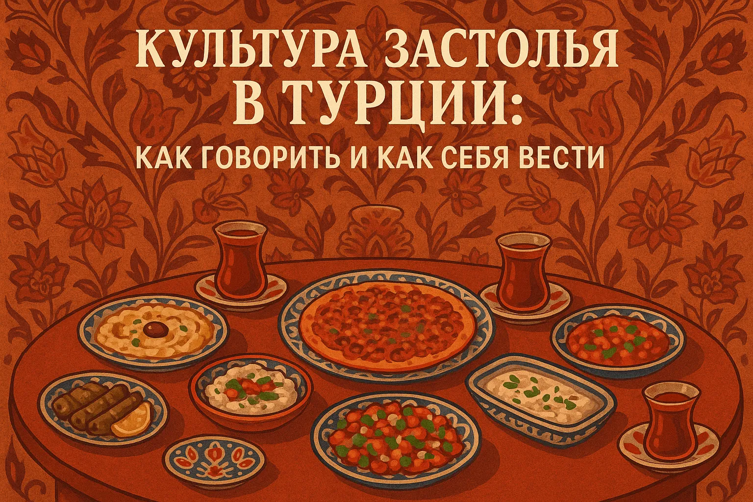 Культура застолья в Турции: как говорить и как себя вести