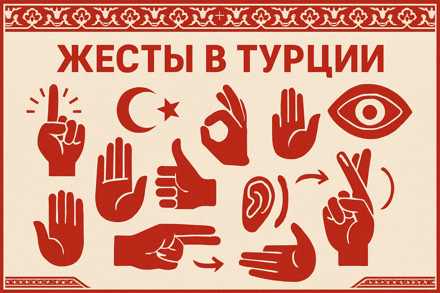 Турецкие жесты и язык тела: как понимать без слов