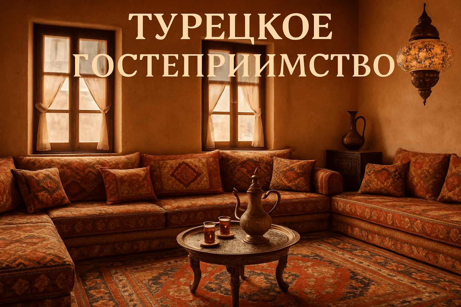Как турки принимают гостей: традиции и фразы