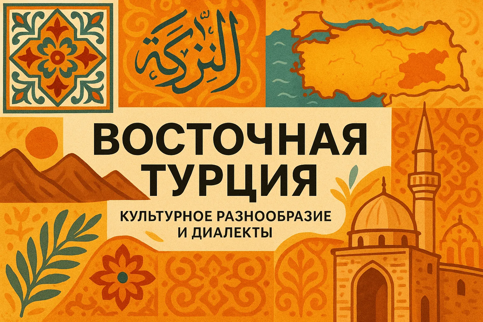 Восточная Турция: культура и диалекты турецкого языка