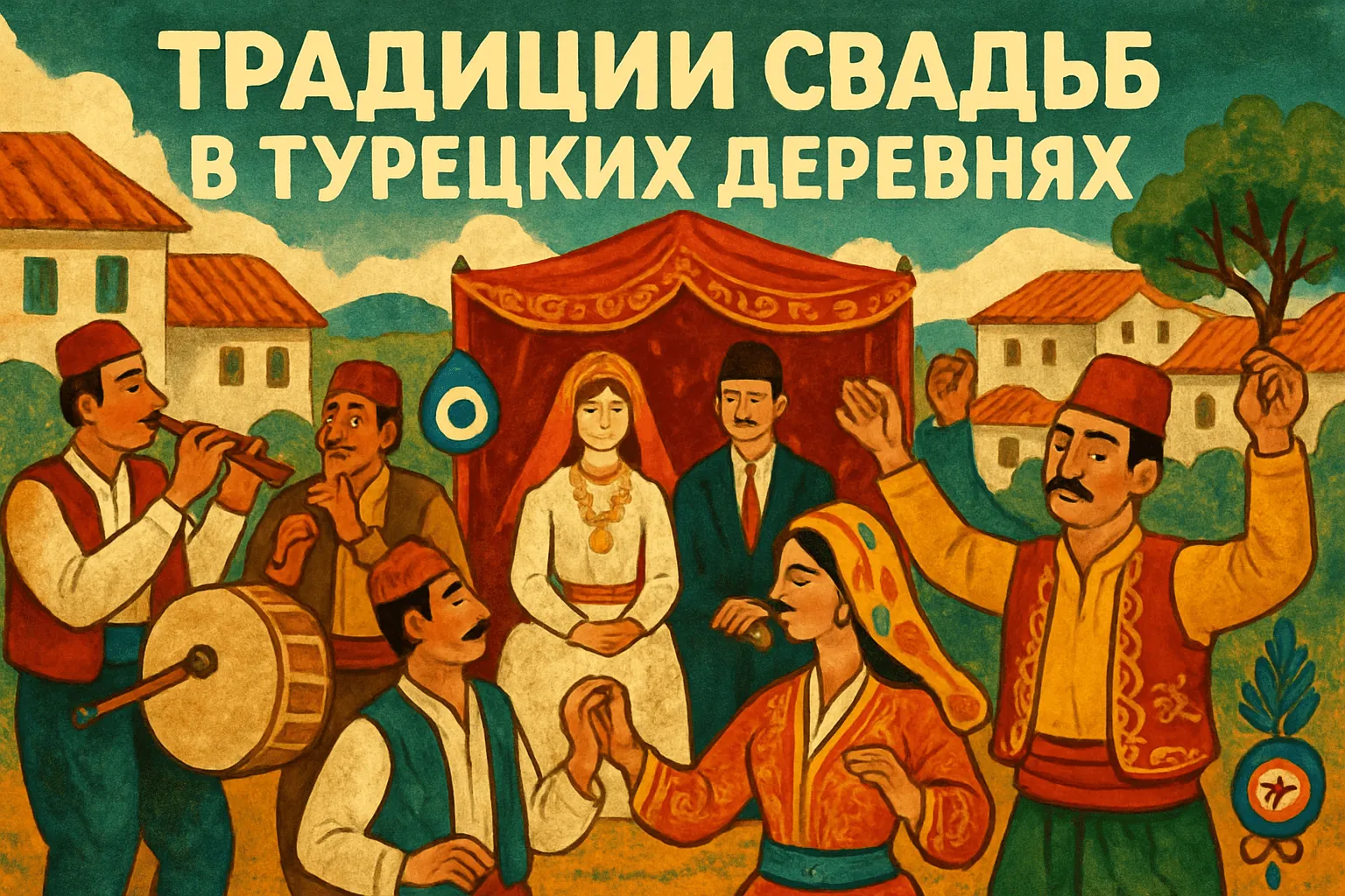 Как празднуют свадьбы в деревне: турецкий язык и традиции