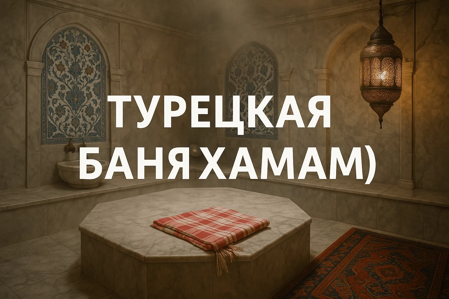Турецкая баня (хамам): культура и турецкая лексика