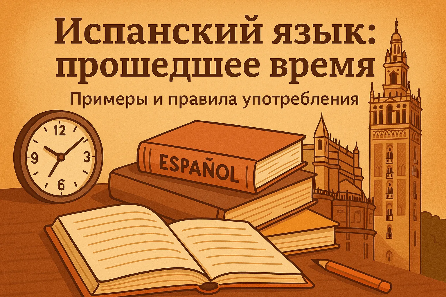 Испанский язык: прошедшее время с примерами и правилами употребления