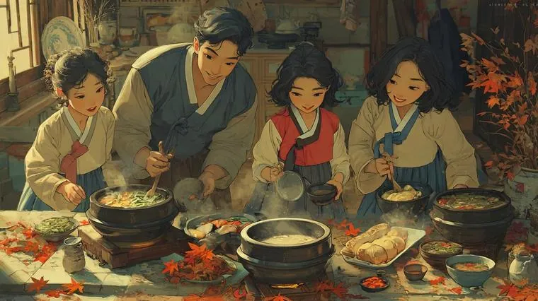 Праздник урожая (추석): культура, еда и корейский язык