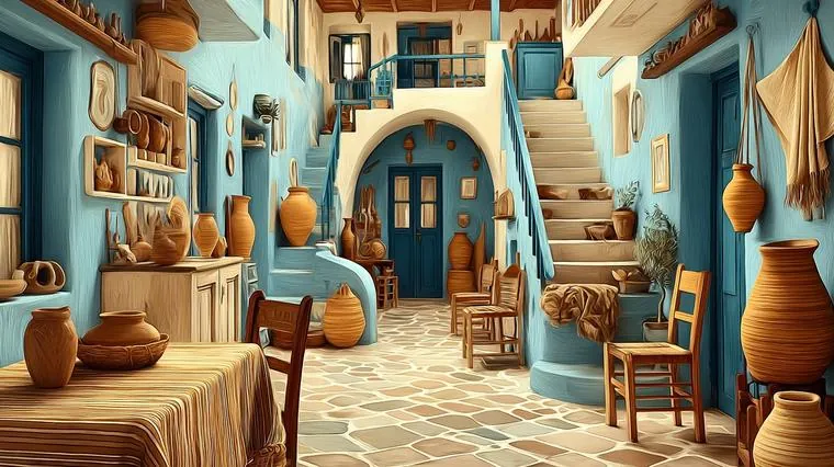 Лексика греческого языка по теме "дом, мебель и быт"