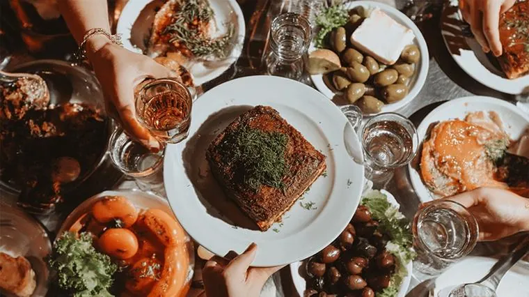 Лексика греческого языка по теме "еда и напитки"