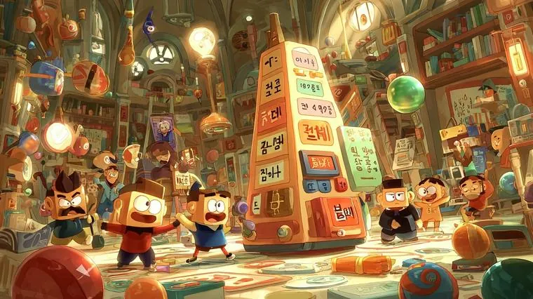 Игры и упражнения для тренировки грамматики корейского языка