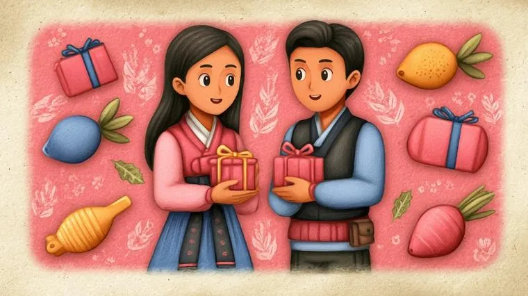 Лексика по теме «праздники и подарки» в корейском языке: мост к сердцу культуры