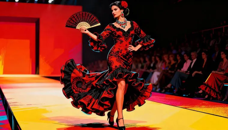 Испанский стиль в моде: от фламенко до подиума – танец страсти