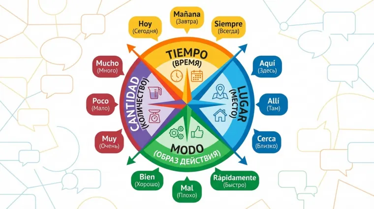 Наречия в испанском языке: типы и примеры