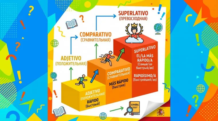 Превосходная степень прилагательных в испанском языке