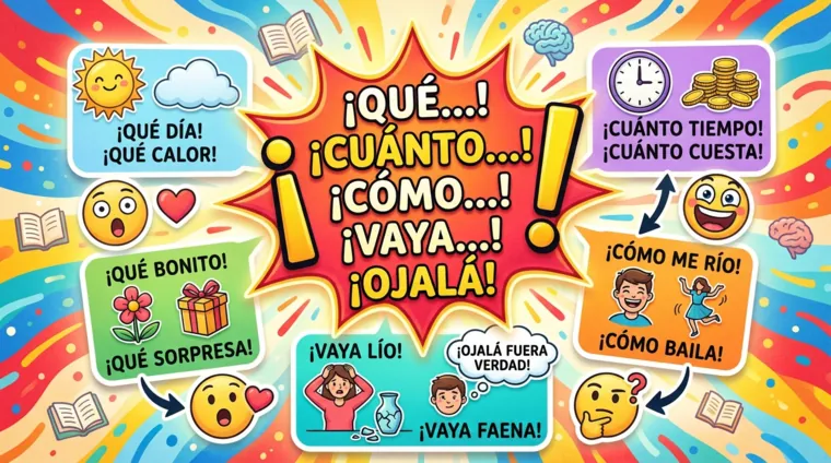 Восклицательные конструкции в испанском языке: ¡Qué...! и другие