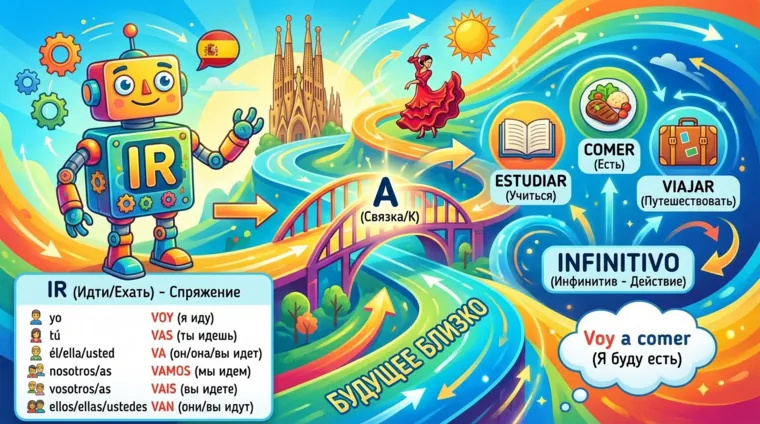 Конструкция ir a + инфинитив в испанском языке