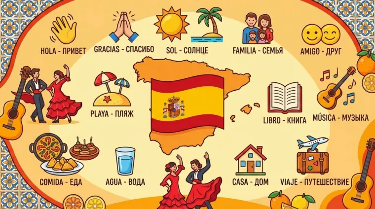 Базовая лексика для начинающих на испанском языке