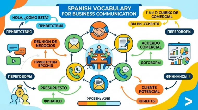 Лексика для делового общения на испанском языке