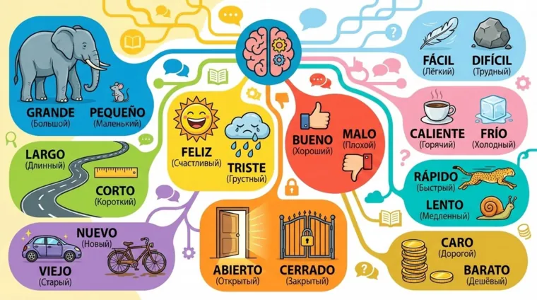 Частотные прилагательные в испанском языке