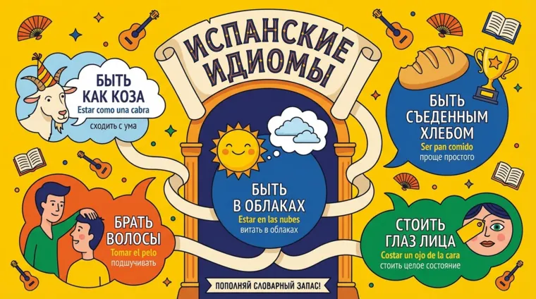 Испанские идиомы и устойчивые выражения