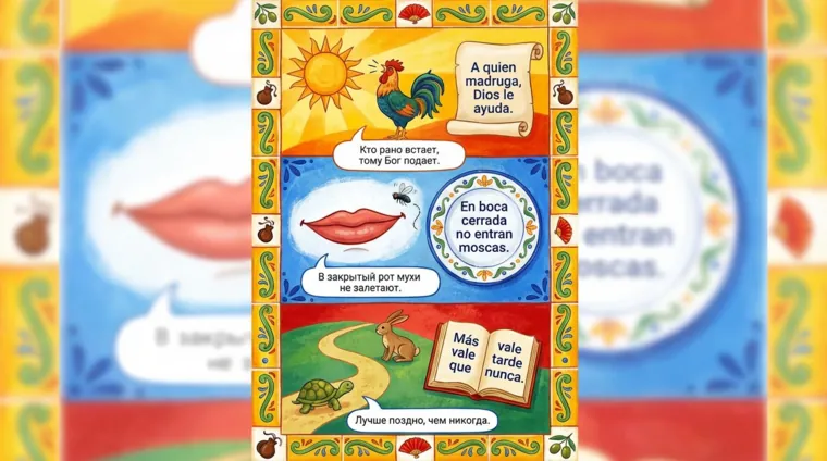 Испанские пословицы и поговорки с переводом