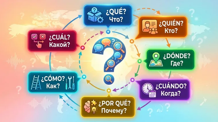 Как задать вопрос на испанском: вопросительные слова