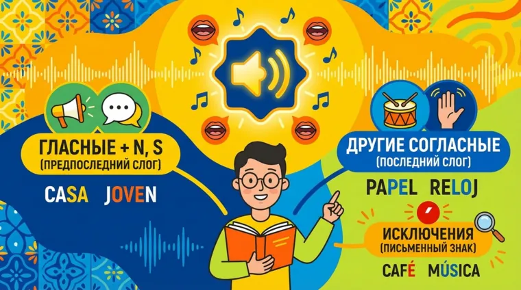 Ударение в испанском языке: как правильно читать