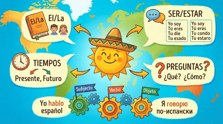 Простая грамматика испанского языка для новичков