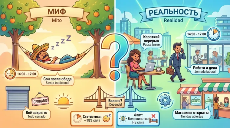 Сиеста в Испании: миф или реальность?