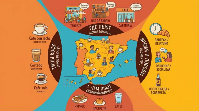 Культура кофе в Испании: как пьют и где