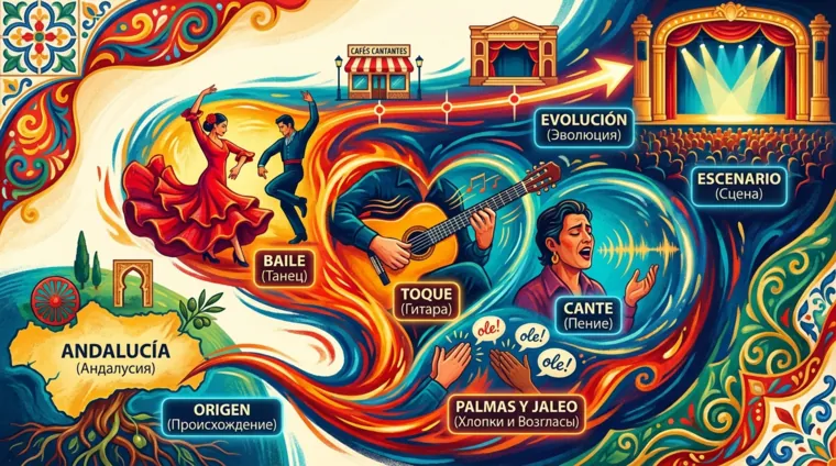 История и стили фламенко: от Андалусии до сцены