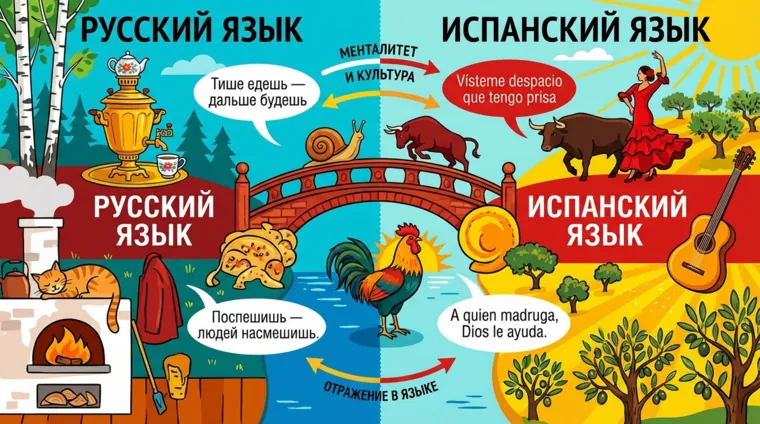 Испанские поговорки и пословицы: отражение менталитета