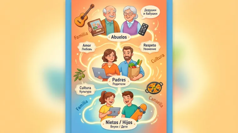 Отношения между поколениями в испанских семьях