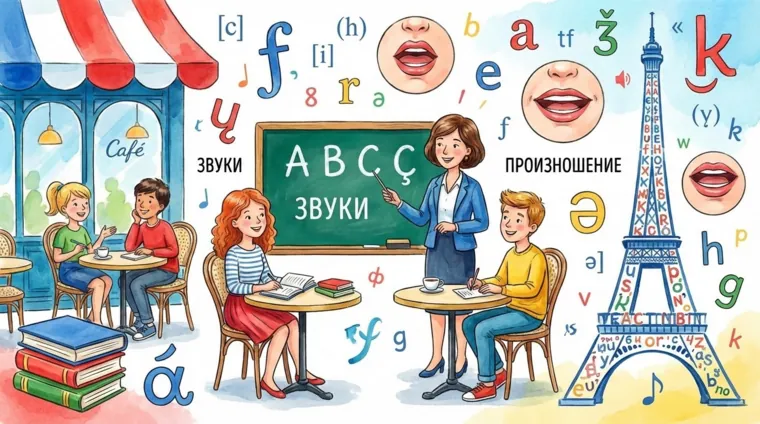Основы французского языка: алфавит, звуки, произношение