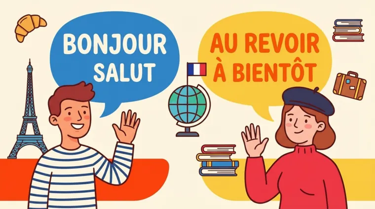 Приветствия и прощания на французском: фразы для новичков