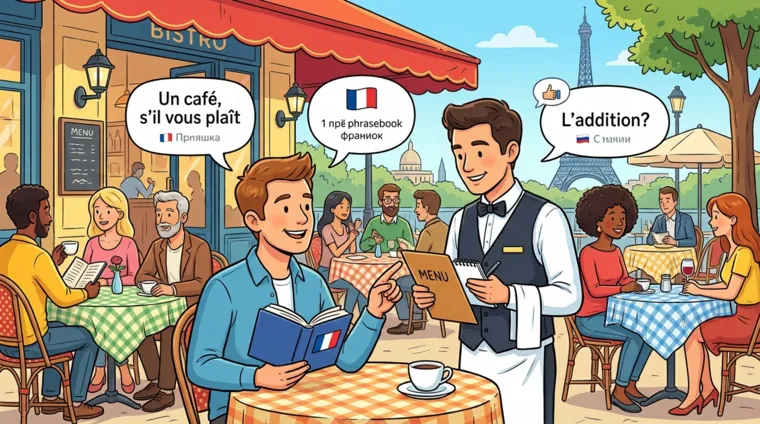 В кафе и ресторане: как сделать заказ по-французски