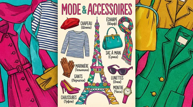 Одежда и аксессуары: как называть вещи по-французски
