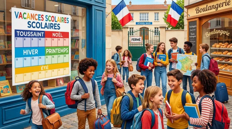 Французские школьные каникулы: структура и особенности