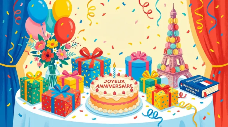 День рождения во Франции: поздравления и подарки