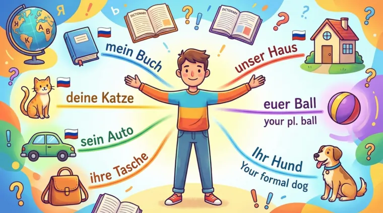 Притяжательные местоимения в немецком языке
