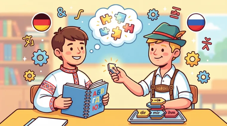 Местоимения в дательном падеже в немецком языке