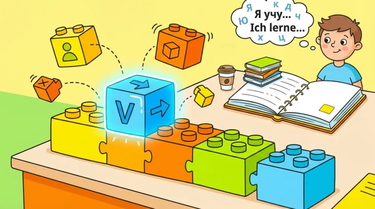 Слово порядок в немецком языке: основное правило