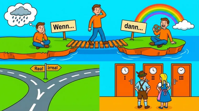 Условные предложения в немецком языке