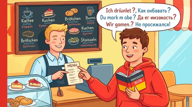 Как заказать еду в кафе на немецком языке