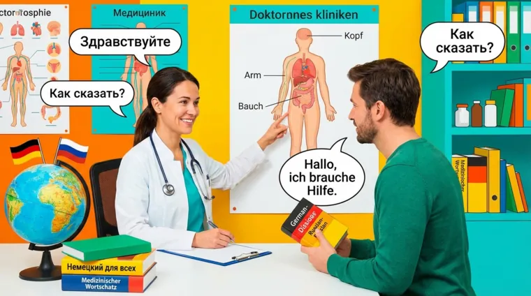 У врача: как говорить на немецком в клинике