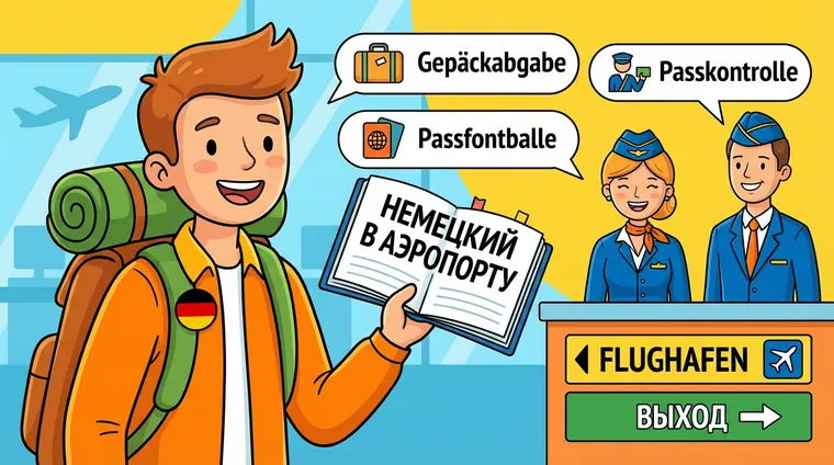 Немецкий в аэропорту: слова и фразы